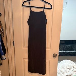 Dark gray dress slits on side stitch fix item